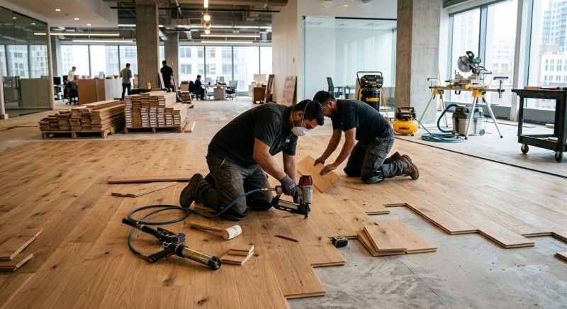 Commercial Hardwood Service in Thiensville, WI