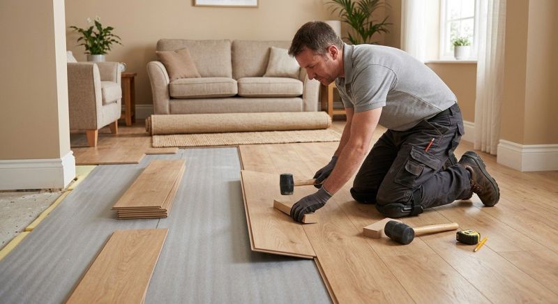 Laminate Floor Installation in Sussex, WI