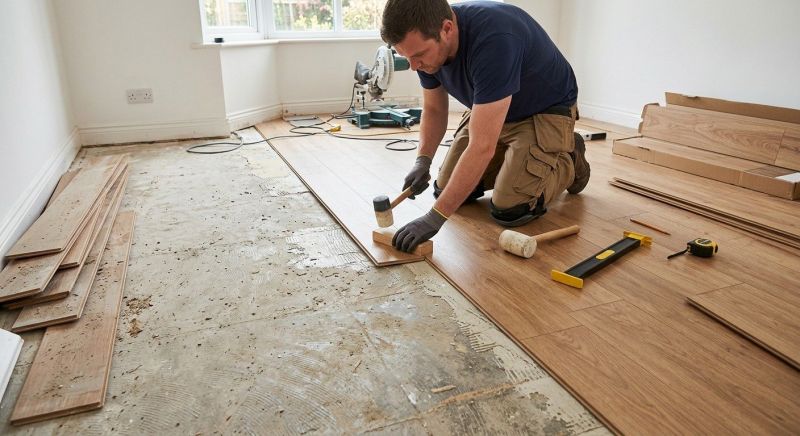 Laminate Floor Installation in Waterford, WI
