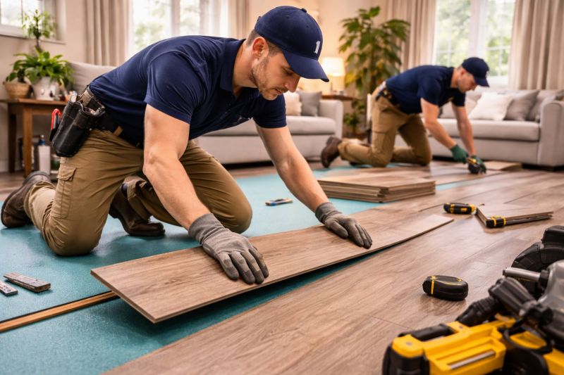 Laminate Floor Replacement in Brookfield, WI
