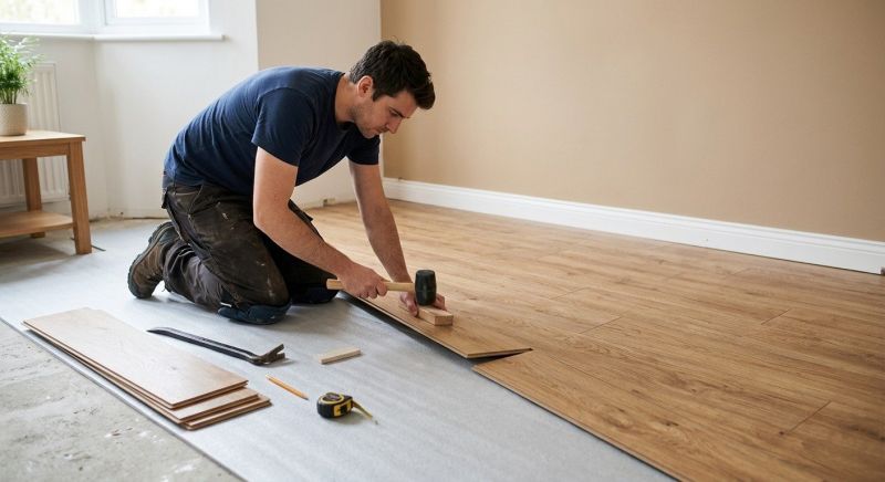 Laminate Floor Replacement in Colgate, WI