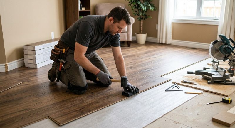 Laminate Floor Replacement in Hartford, WI