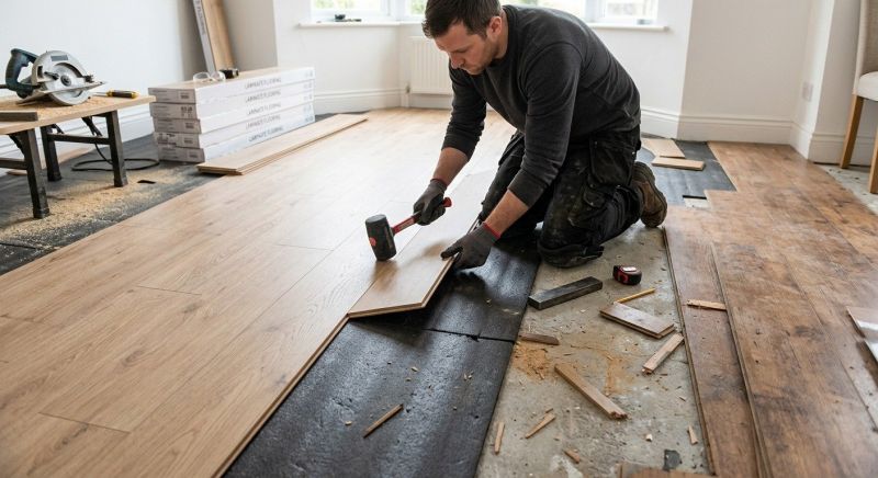 Laminate Floor Replacement in Oak Creek, WI
