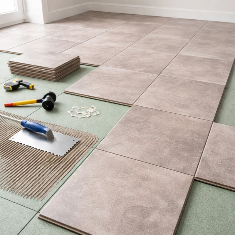 Laminate Tile Installation in Waukesha County, WI