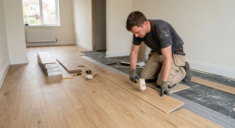 Linoleum Floor Installation in Franklin, WI