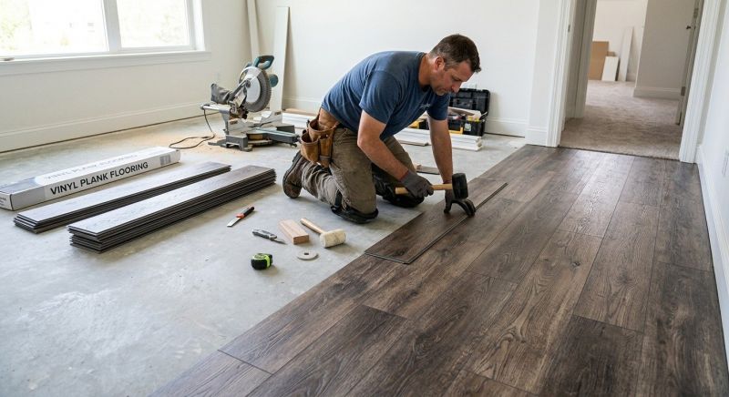 Linoleum Floor Installation in Sussex, WI