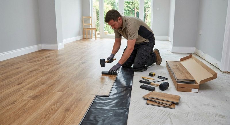 Luxury Vinyl Tile Installation in Ixonia, WI