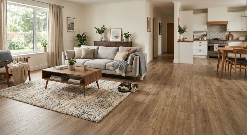Luxury Vinyl Tile Installation in Menomonee Falls, WI