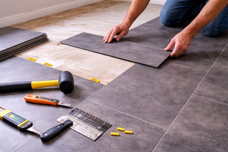 Luxury Vinyl Tile Installation in Oak Creek, WI