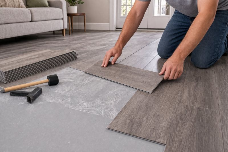 Luxury Vinyl Tile Installation in South Milwaukee, WI