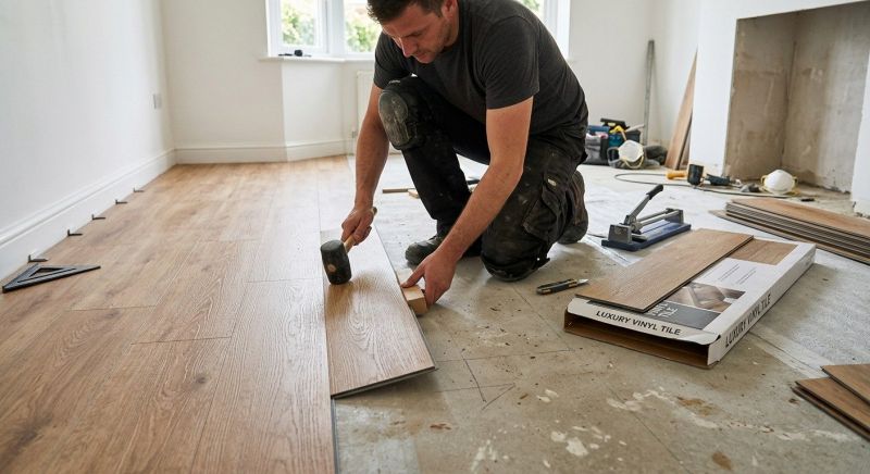Lvt Flooring Installation in Slinger, WI