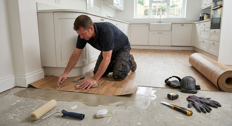 Sheet Flooring Installation in Colgate, WI