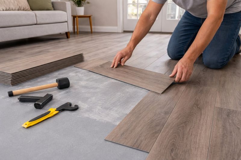 Vinyl Flooring Installation in Germantown, WI