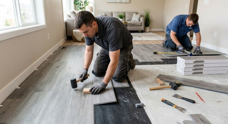 Vinyl Flooring Installation in Ixonia, WI