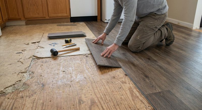 Vinyl Flooring Installation in Muskego, WI