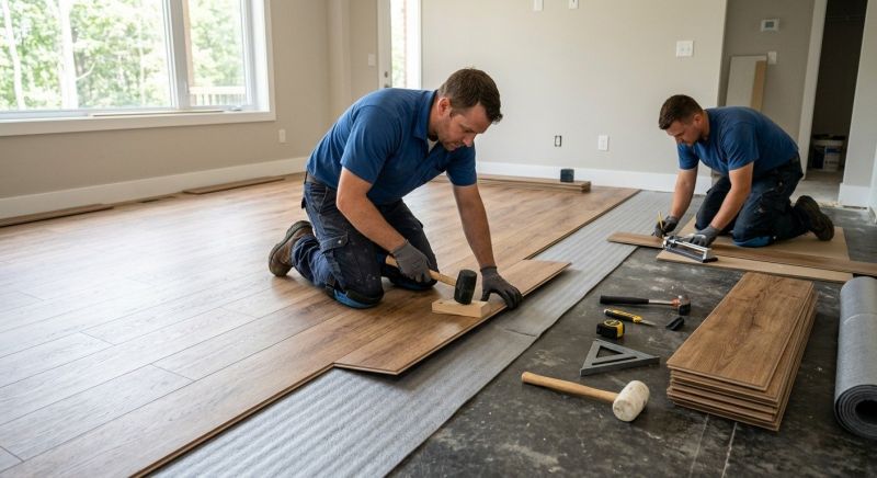 Vinyl Flooring Installation in South Milwaukee, WI